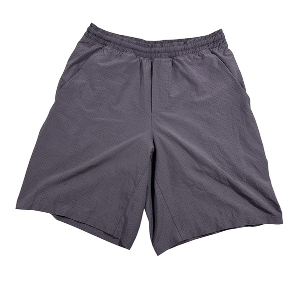 lululemon athletica Other - Lululemon Shorts Mens Medium Purple Perforated Lined Athletic Training LM7ADYS